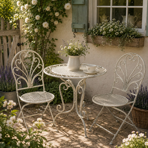 Gartentisch mit 2 stühlen - mit,