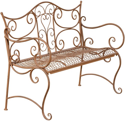 Gartenbank tara antik braun - gartenbank,