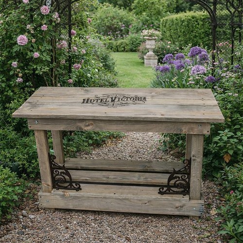 Pflanztisch gartentisch hotel - pflanztisch,