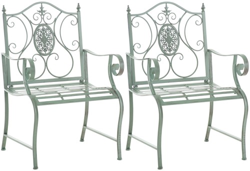2er set gartenstühle punjab - gartenstühle,