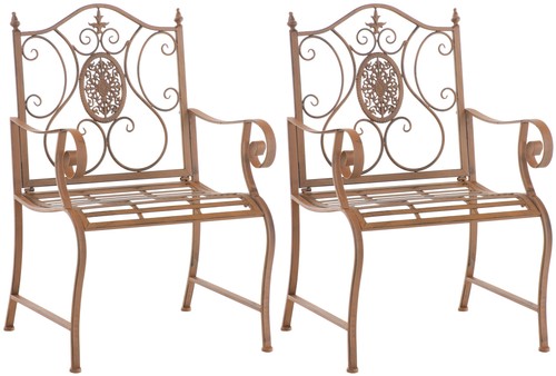 2er set gartenstühle punjab - set,